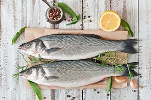 Ikan dalam menu diet Mediterania