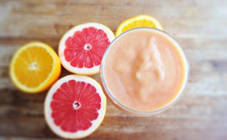 smoothie dan jeruk bali dan jeruk untuk menurunkan berat badan