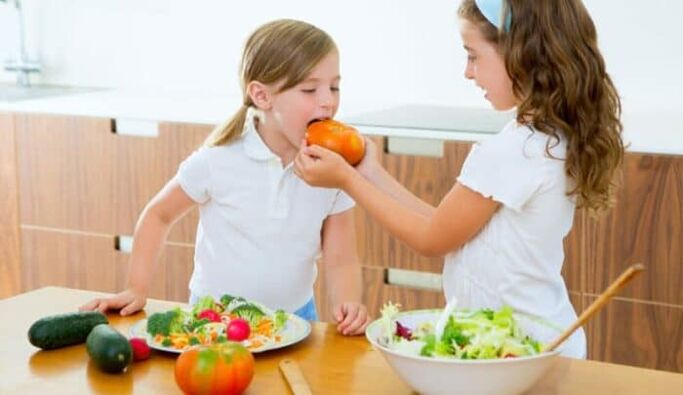 anak-anak dengan diet bebas gluten