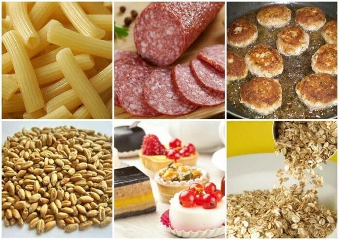 makanan dan makanan untuk diet bebas gluten