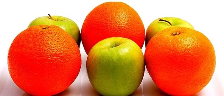 buah-buahan pada diet soba