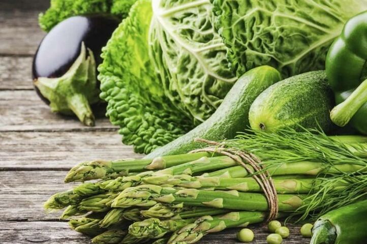 sayuran hijau untuk diet hipoalergenik
