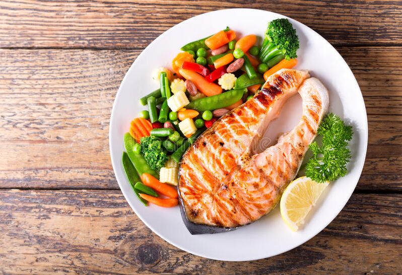 Ikan ditambahkan ke diet protein yang efektif untuk menurunkan berat badan