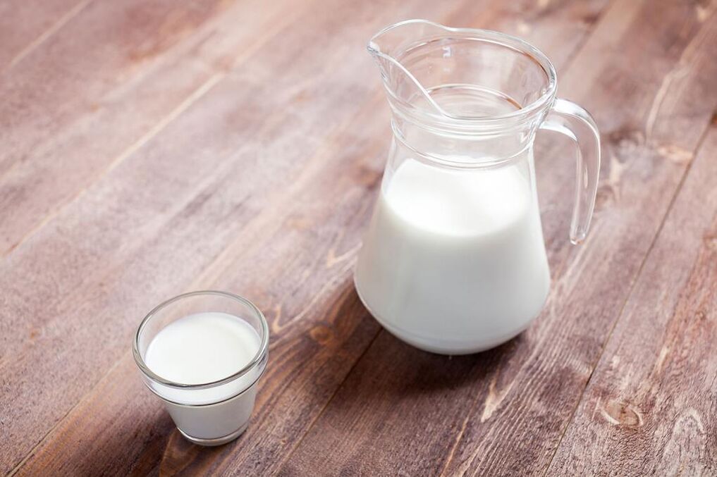 Menu diet penderita sakit maag antara lain susu rendah lemak